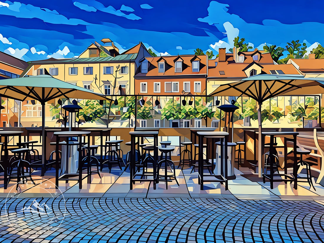 Through the Mist into Spring in Slovenia