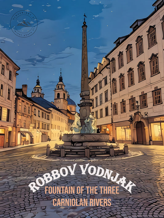 Robbov Vodnjak Fountain Stylized