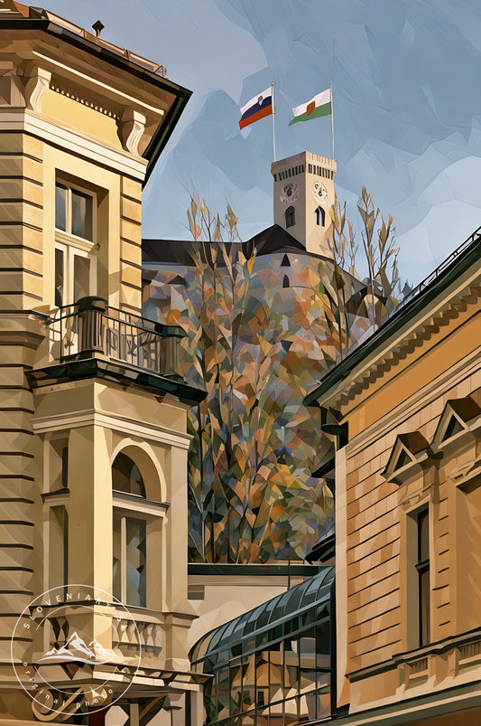 Castle and Balcony Autumn